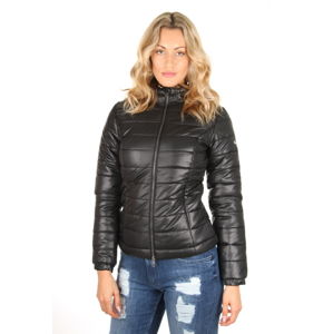 Pepe Jeans dámská černá zimní bundička Alania s kapucí - S (999)